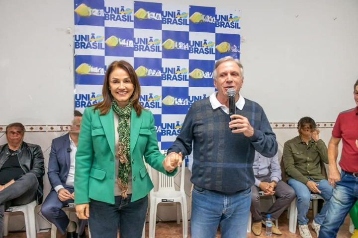 União Brasil confirma marido e esposa como candidatos a prefeito e vice em Barueri