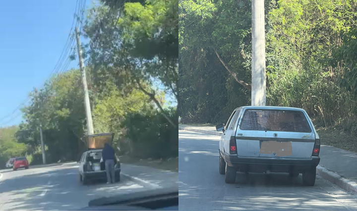 Homem é flagrado descartando lixo irregularmente em Barueri e acaba autuado