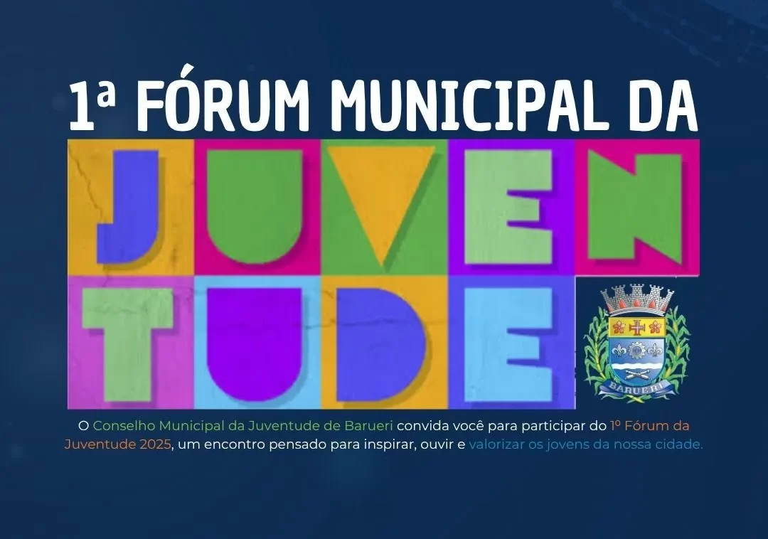 Barueri promove 1º Fórum da Juventude para ouvir e fortalecer protagonismo dos jovens