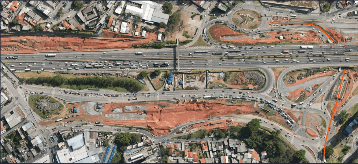 Obras na Castello Branco alteram tráfego no Trevo de Barueri a partir desta segunda-feira