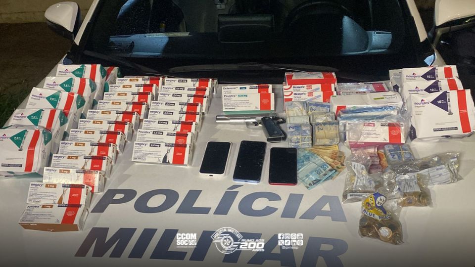 Trio é preso após perseguição policial em Osasco por roubo a farmácia avaliado em R$ 82 mil