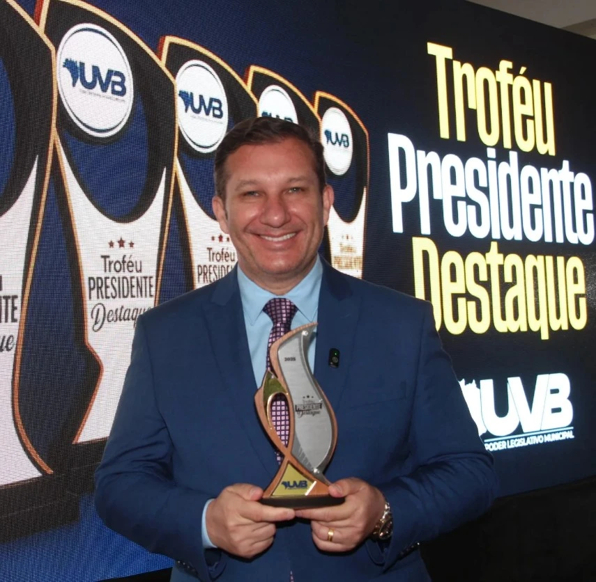 Wilson Zuffa é premiado em Brasília e projeta Barueri no cenário nacional