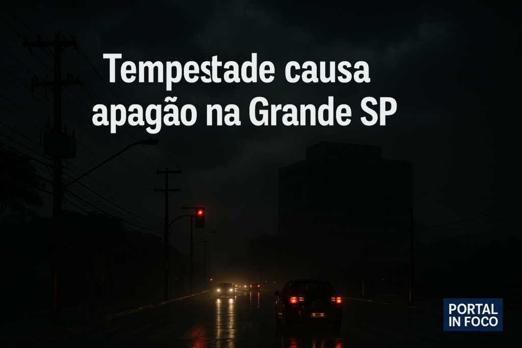 Tempestade causa apagão e afeta saúde e serviços na Grande SP
