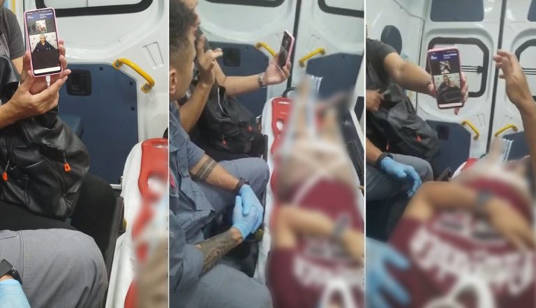 Central de Libras auxilia bombeiros no atendimento a vítima surda em ocorrência na capital